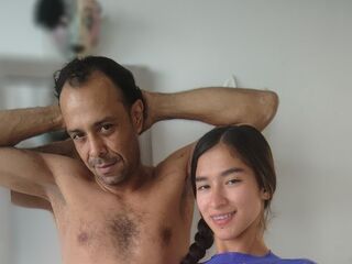 sexy live cam couple AitanaMarcc